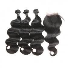 5x5 Body Wave Lace Closure With Body Wave Bundles Deal